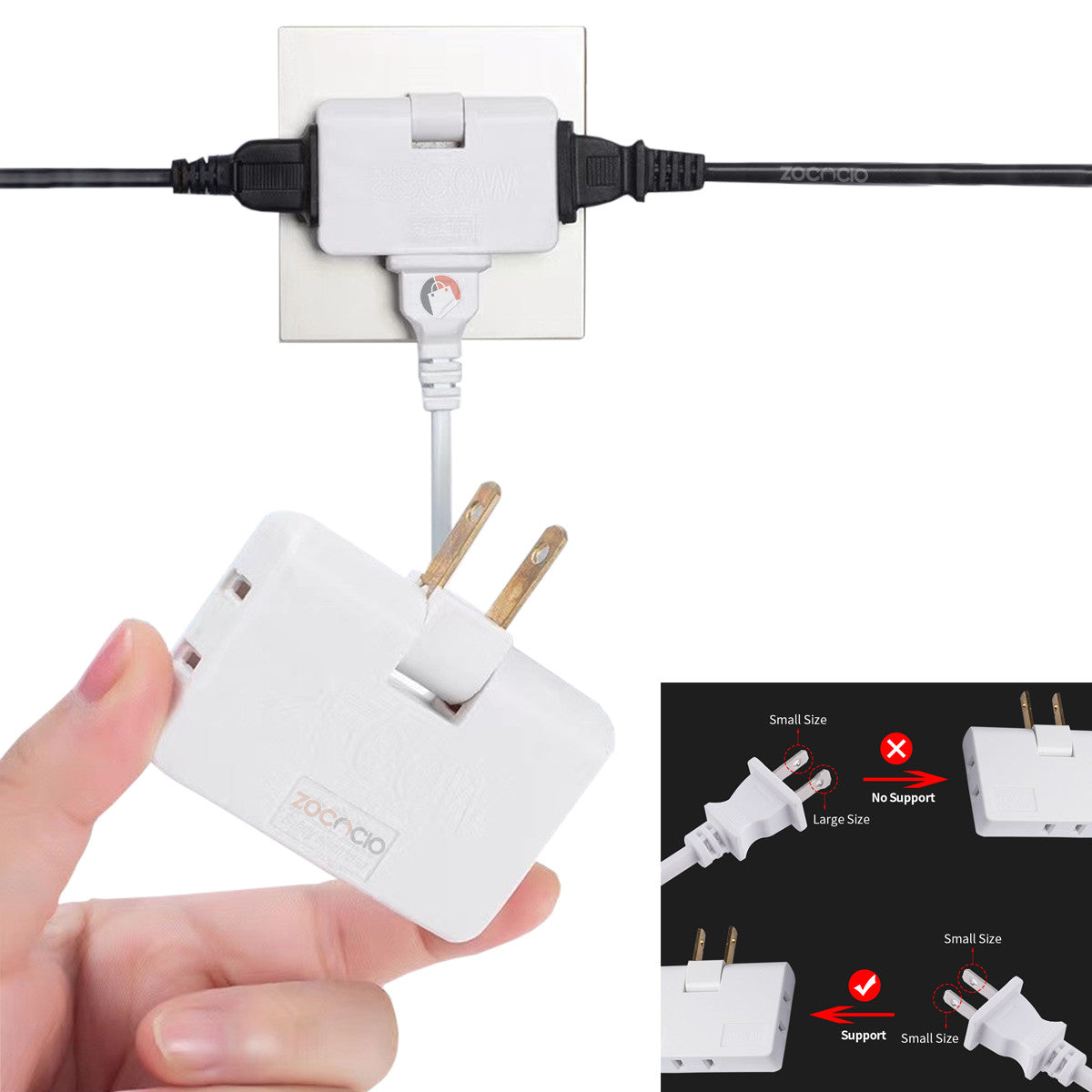 3X1 ENCHUFE MULTIPLE-PLANO- SUPER PROMOCIÓN